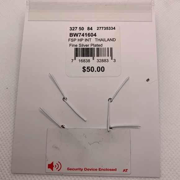 Gold and Silver Interchangeable Earrings Set with Charms - Picture 4 of 8